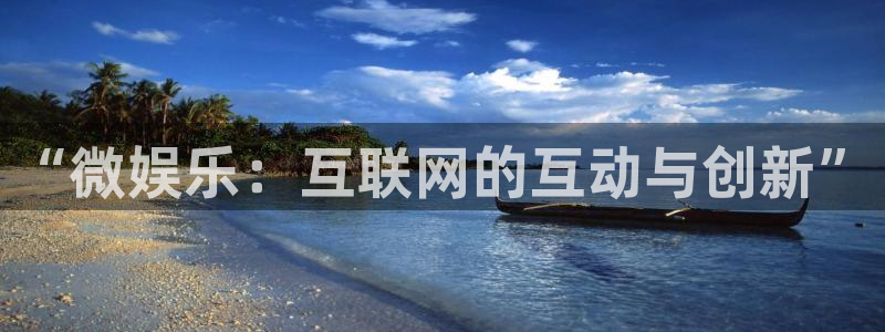 焦点娱乐官网：“微娱乐：互联网的互动与创新”